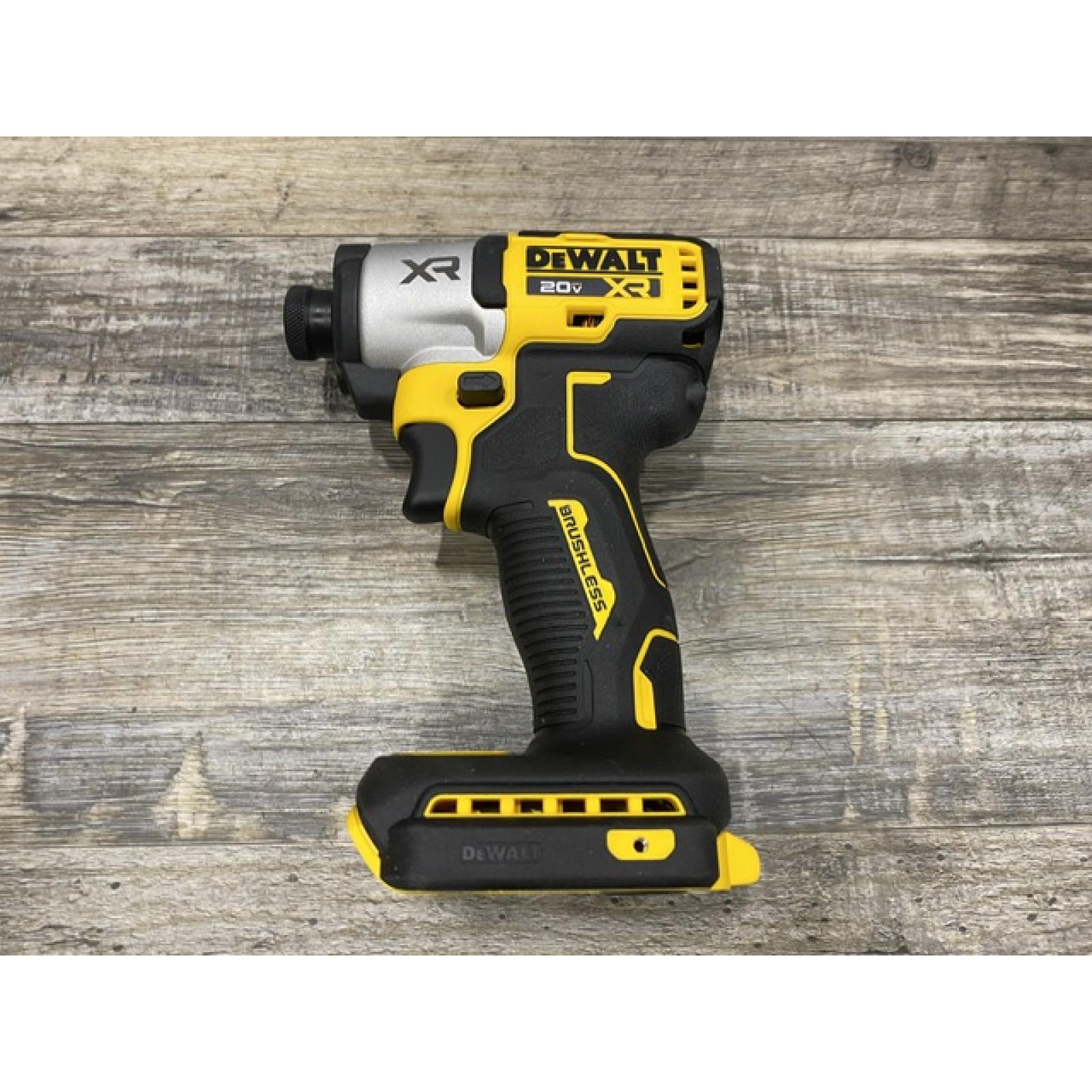 AS-IS DEWALT 20-Volt Maximum XR Lithium-Ion Cordless Brushless 1/4 in. 3-Speed Impact Driver Kit