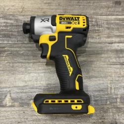 AS-IS DEWALT 20-Volt Maximum XR Lithium-Ion Cordless Brushless 1/4 in. 3-Speed Impact Driver Kit