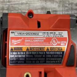 AS-IS Milwaukee FUEL 12-Volt Lithium-Ion Brushless Cordless Hammer Drill and Impact Driver Combo Kit