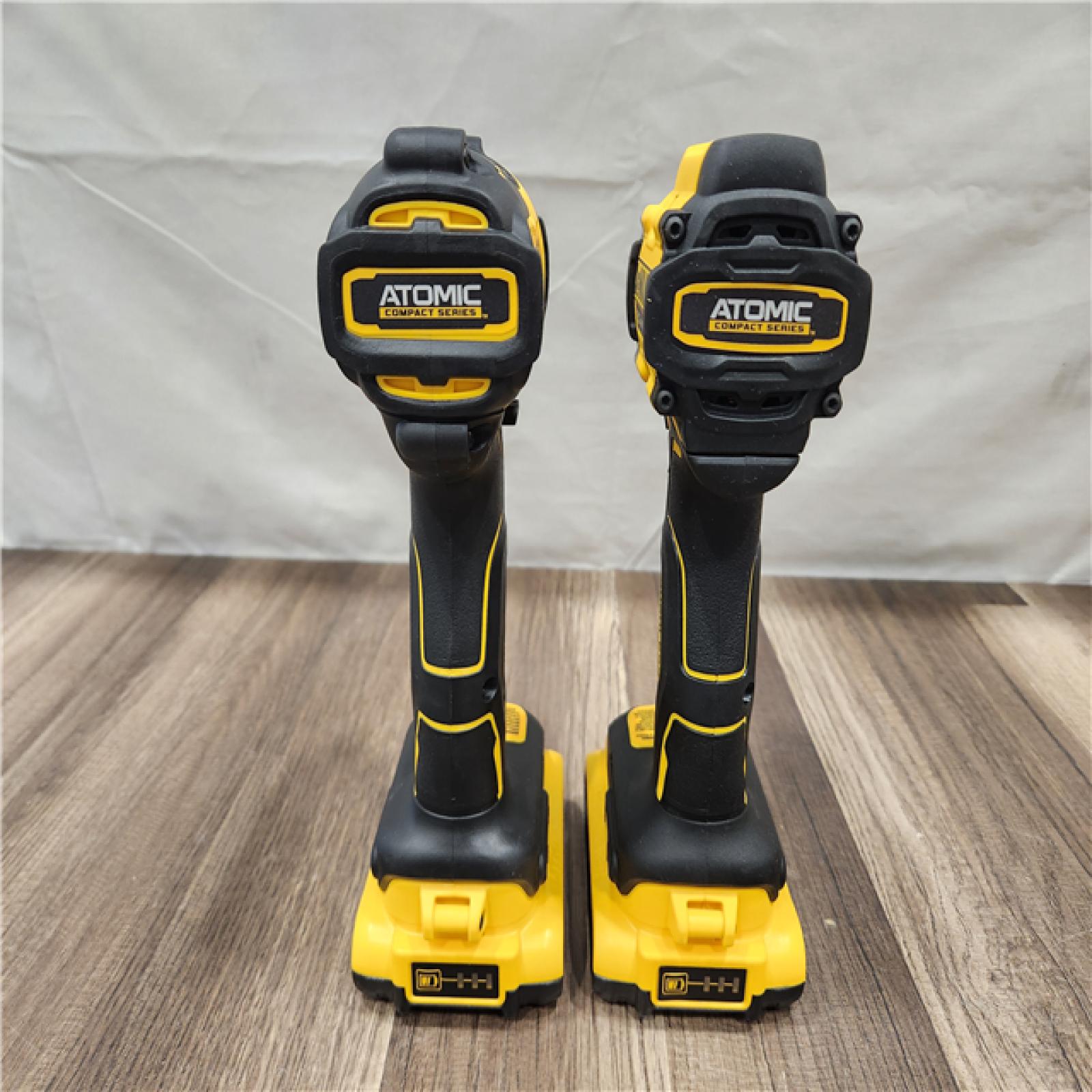 AS-IS- Dewalt 20V MAX ATOMIC Compact Cordless Drill Driver and Impact Driver Combo Kit