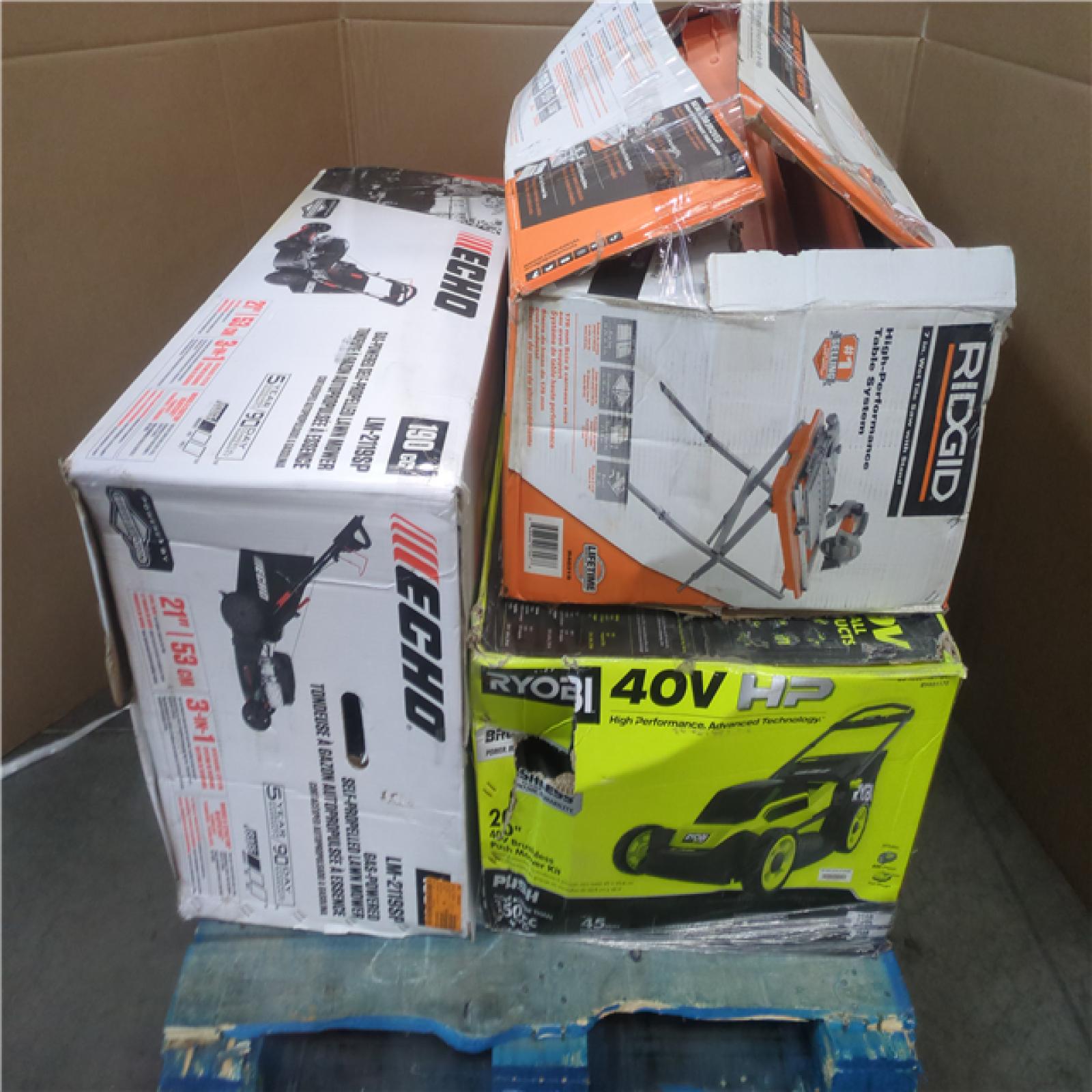 CALIFORNIA AS-IS OUTDOOR POWER EQUIPMENT
