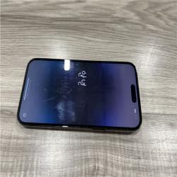 AS-IS Apple iPhone 14 Pro MAX 256GB in Black