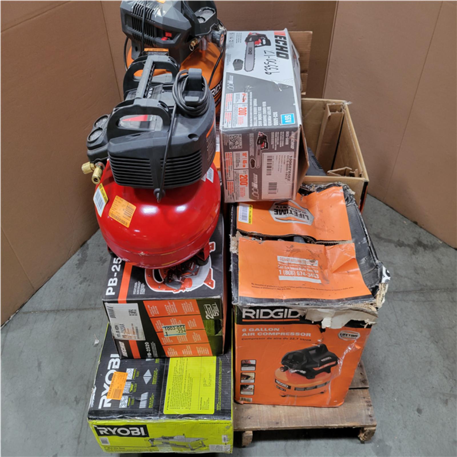 CALIFORNIA AS-IS TOOL PALLET