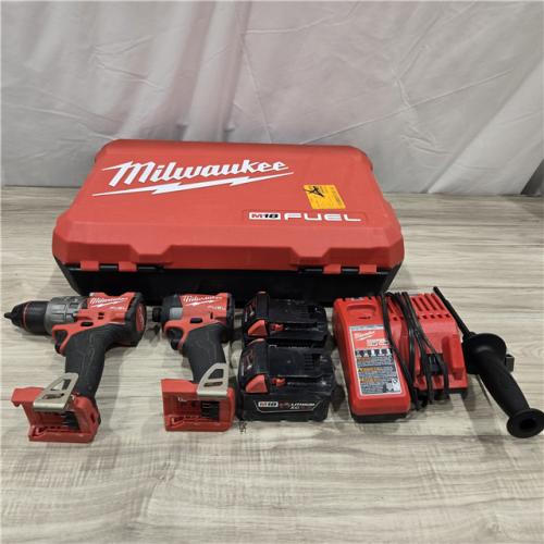 AS-IS MILWAUKEE FUEL 18V Cordless Hammer Drill and Impact Driver Combo Kit
