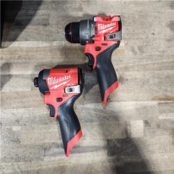 HOUSTON LOCATION - AS-IS Milwaukee 3497-22 12V Brushless Hammer Drill and Impact Driver Combo Kit