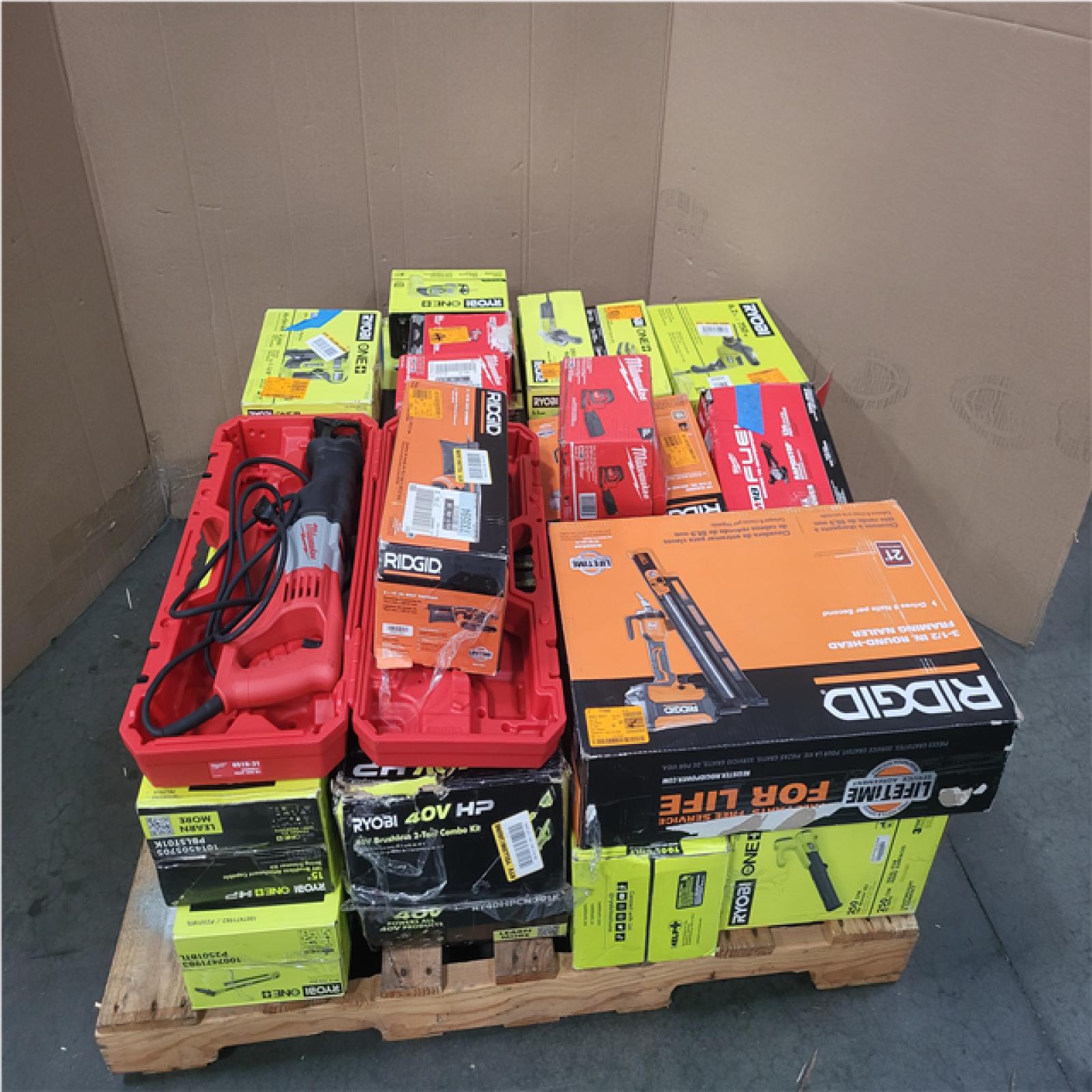 CALIFORNIA AS-IS TOOL PALLET