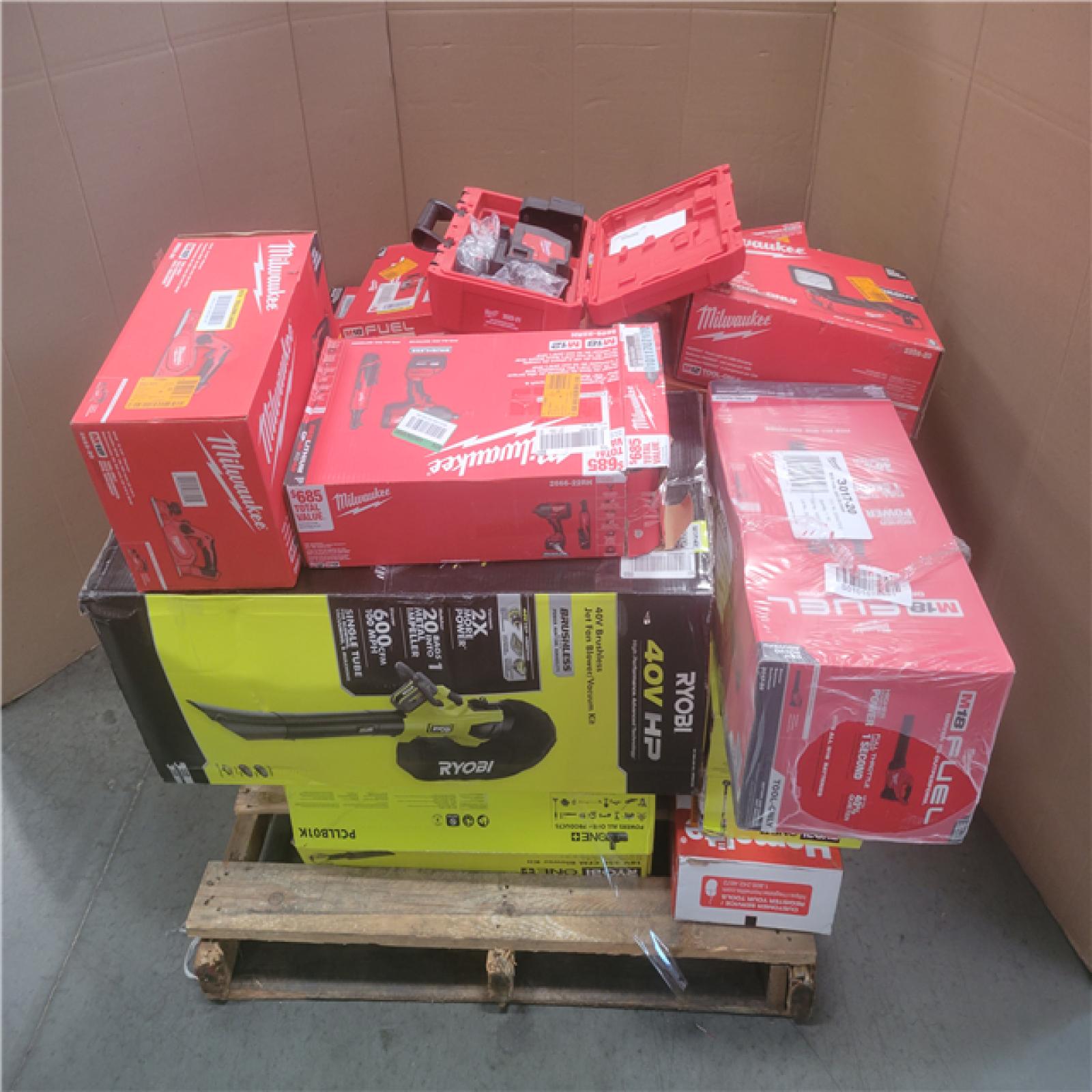 CALIFORNIA AS-IS TOOL PALLET