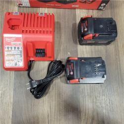 AS-IS  Milwaukee M18 18-Volt Lithium-Ion XC Starter Kit with Two 5.0Ah Batteries and Charger
