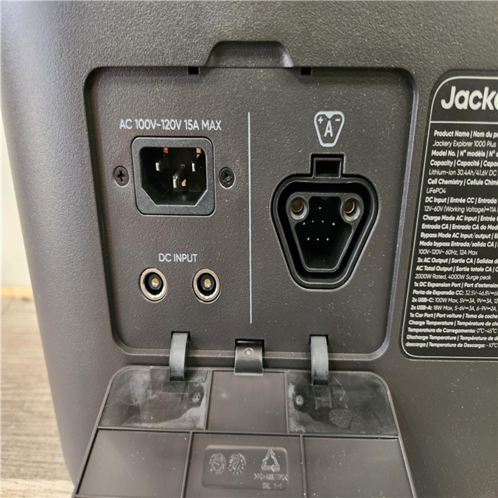 Phoenix Location LIKE NEW Jackery Solar Generator Explorer 1000 Plus 1264.64Wh/2000W Model No. JE-1000C