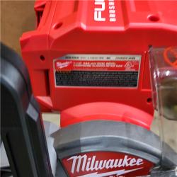 HOUSTON LOCATION - AS-IS Milwaukee M18 FUEL 7-1/4 in. Cordless Brushless Dual-Bevel Sliding Compound Miter Saw (Tool Only)