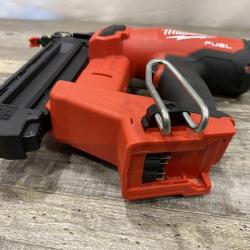 AS-IS Milwaukee FUEL 18-Volt Lithium-Ion Brushless Cordless Gen II 18-Gauge Brad Nailer (Tool-Only)