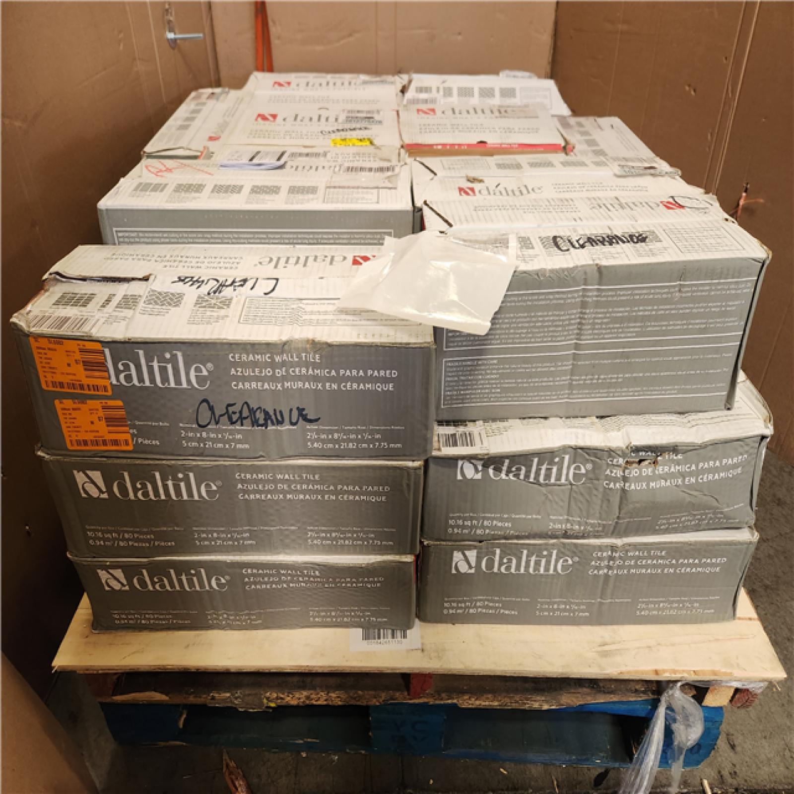 Phoenix AS-IS Mixed Dalite Wall Tile Pallet (36-Cases)