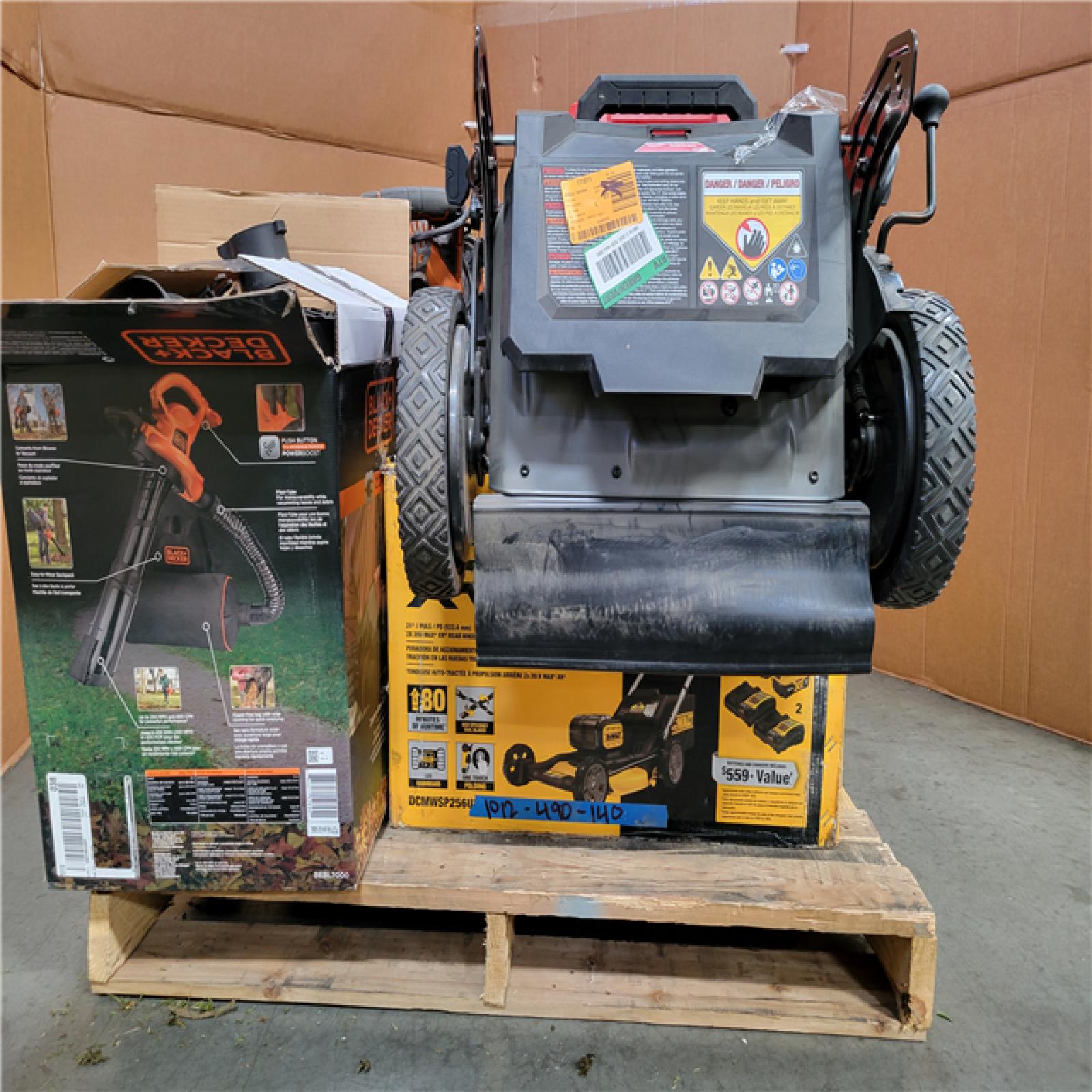 CALIFORNIA AS-IS TOOL PALLET