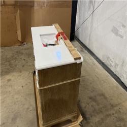 Houston Location - AS-IS home improvement pallet MELPARK 48 ANTIQUE OAK VANITY