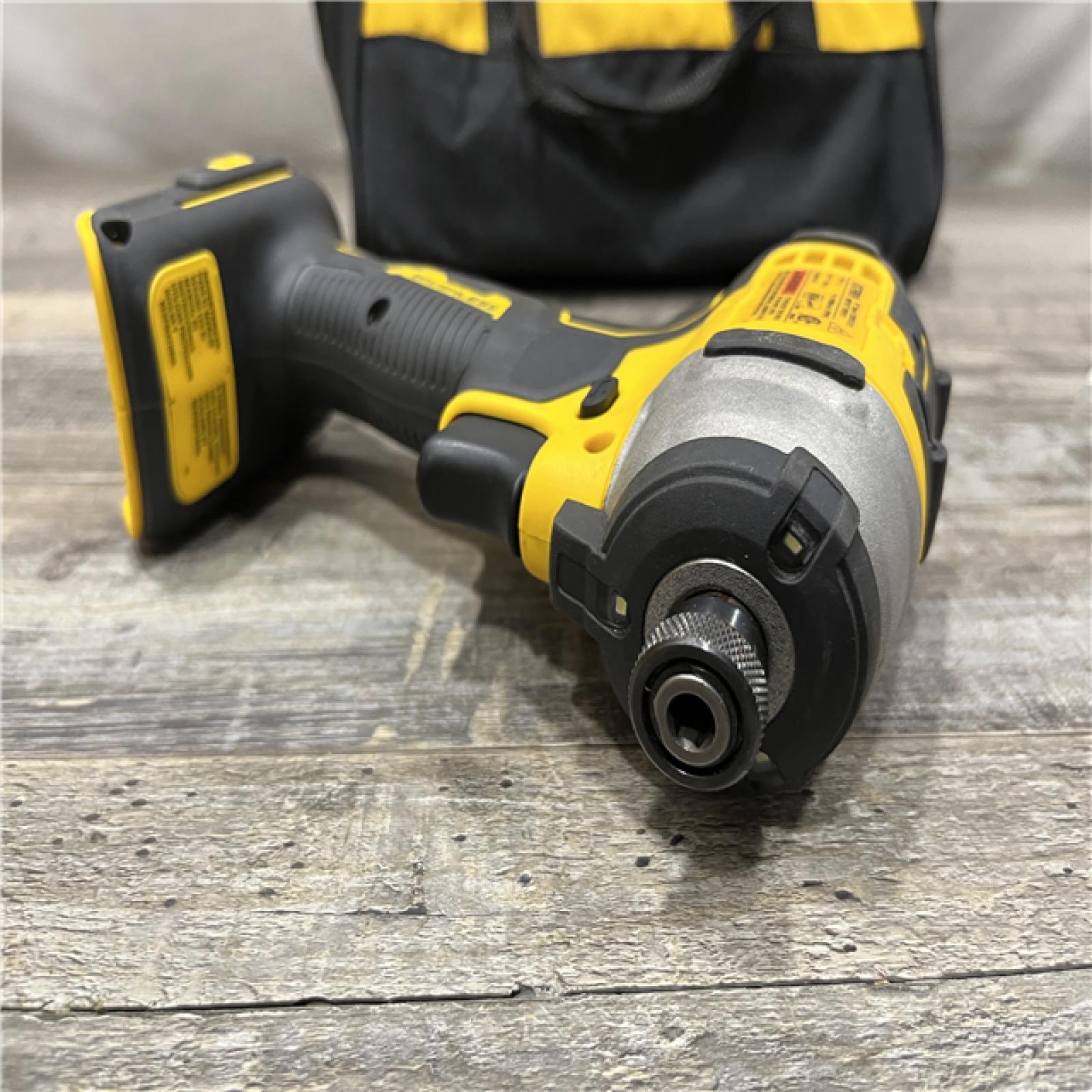 AS-IS DEWALT Atomic 20V Max Lithium-Ion Brushless Cordless Compact 1/4 in. Impact Driver Kit