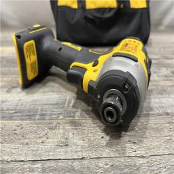 AS-IS DEWALT Atomic 20V Max Lithium-Ion Brushless Cordless Compact 1/4 in. Impact Driver Kit