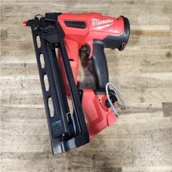 HOUSTON LOCATION - AS-IS (APPEARS LIKE NEW) Milwaukee FUEL 18-Volt Lithium-Ion Brushless Cordless Gen II 16-Gauge Angled Finish Nailer (Tool-Only)