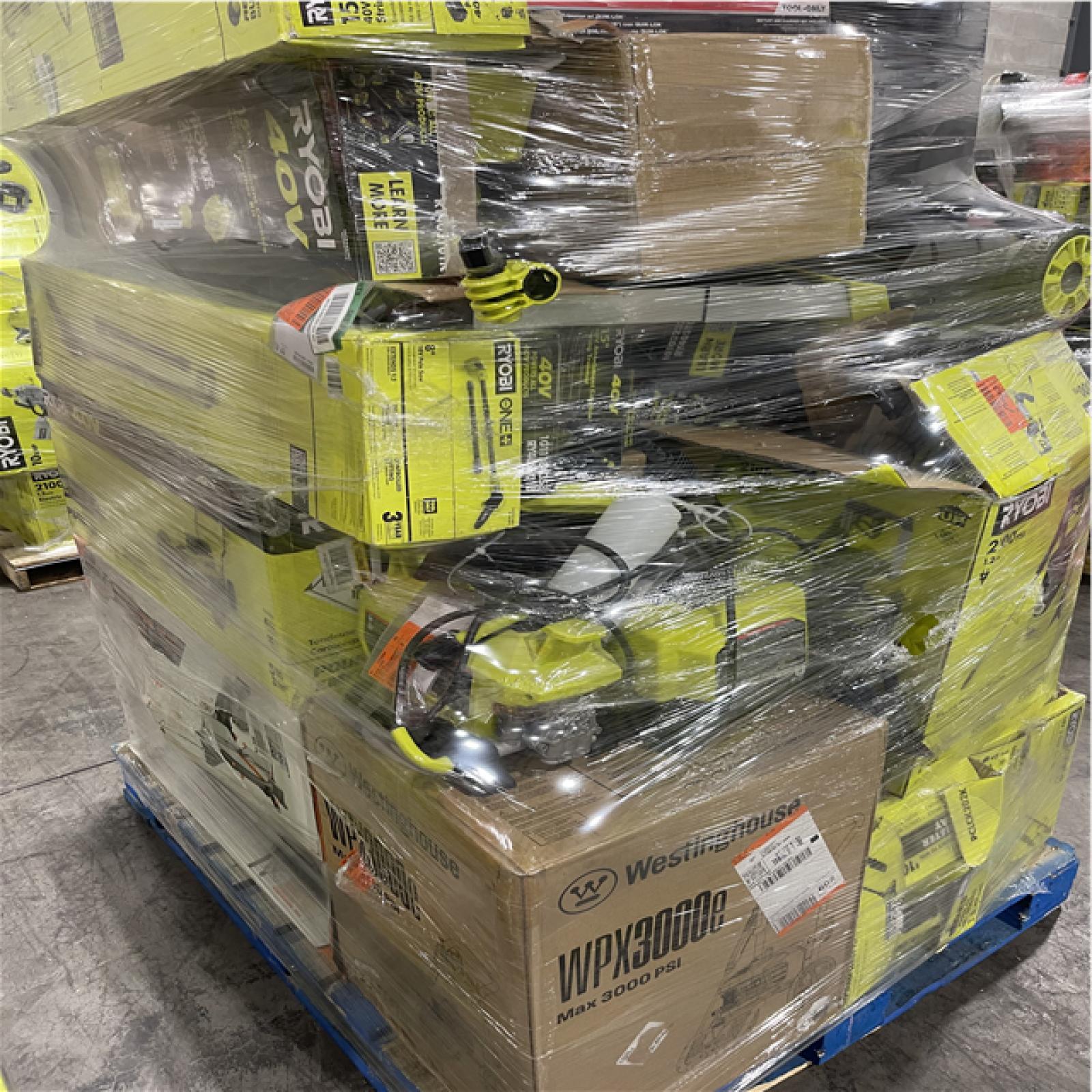Pittston Location As-Is Power Tools Partial Truckload (13 Pallets) 8672-B