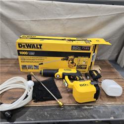 AS-IS DEWALT FLEXVOLT 60V MAX 1000 PSI 1.0 GPM Cold Water Cordless Battery Power Cleaner (Tool Only)