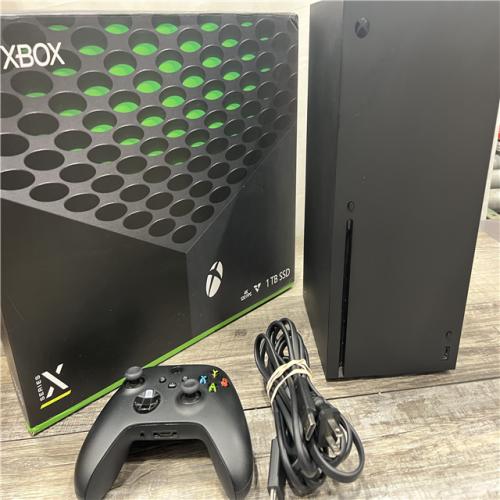 AS-IS Microsoft Xbox Series X 1TB Carbon Black