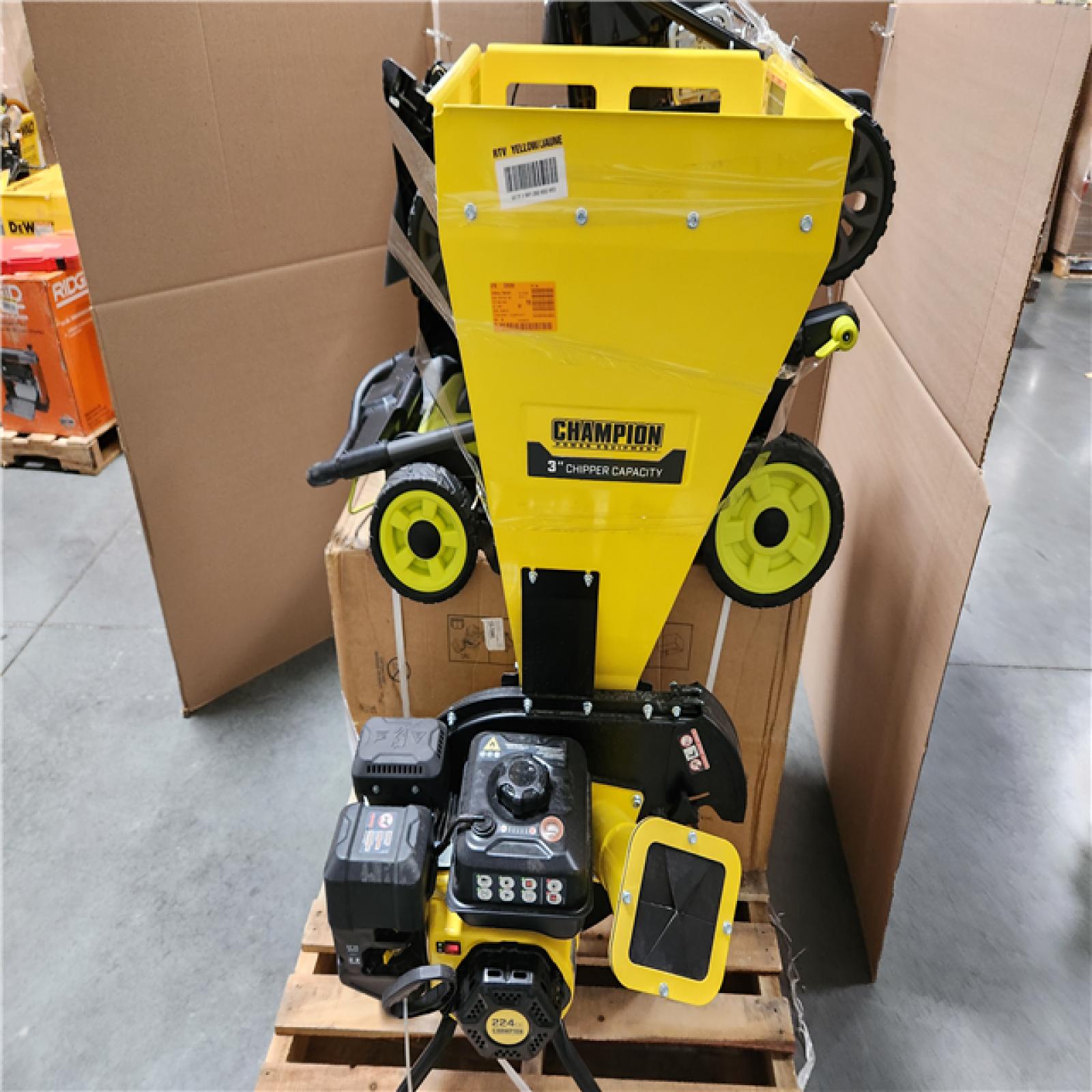 CALIFORNIA AS-IS OUTDOOR POWER EQUIPMENT