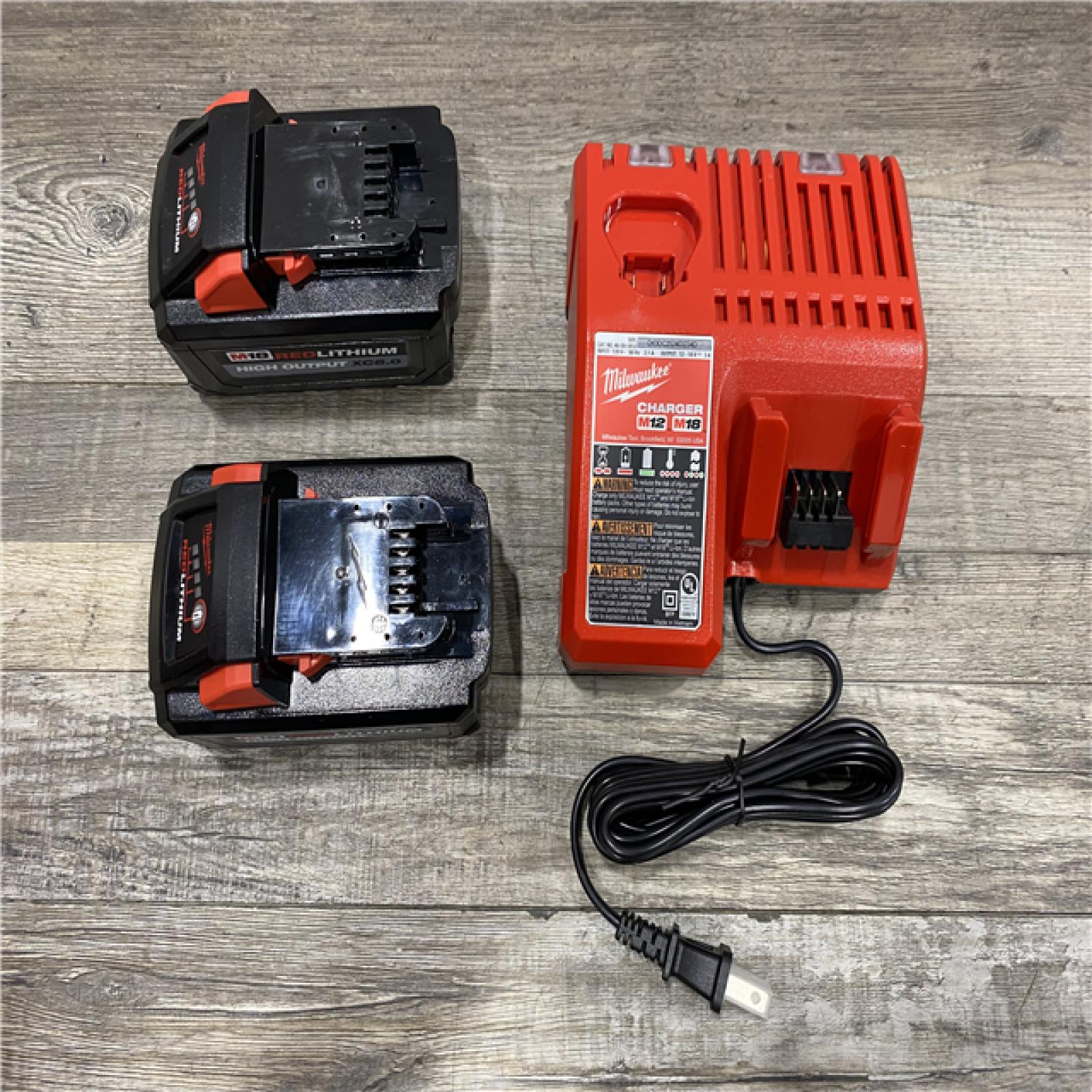 AS-IS Milwaukee 18-Volt Lithium-Ion High Output Starter Kit