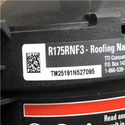 AS-IS RIDGID Pneumatic 15 Deg. 1-3/4 in. Coil Roofing Nailer
