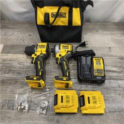 AS-IS DEWALT ATOMIC 20-Volt MAX Lithium-Ion Cordless Combo (2-Tool) Kit