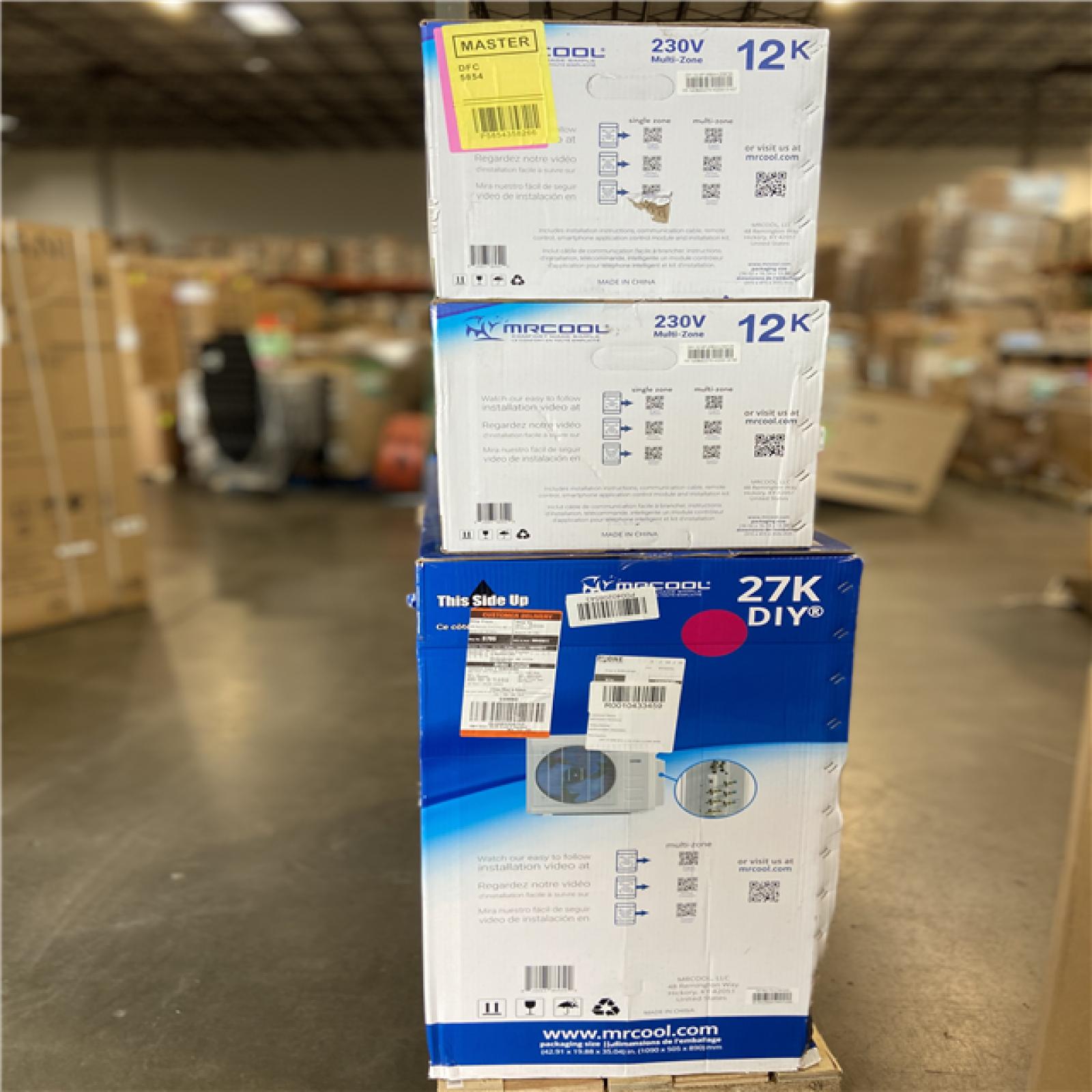 DALLAS LOCATION - AC UNITS PALLET - (3 UNITS)