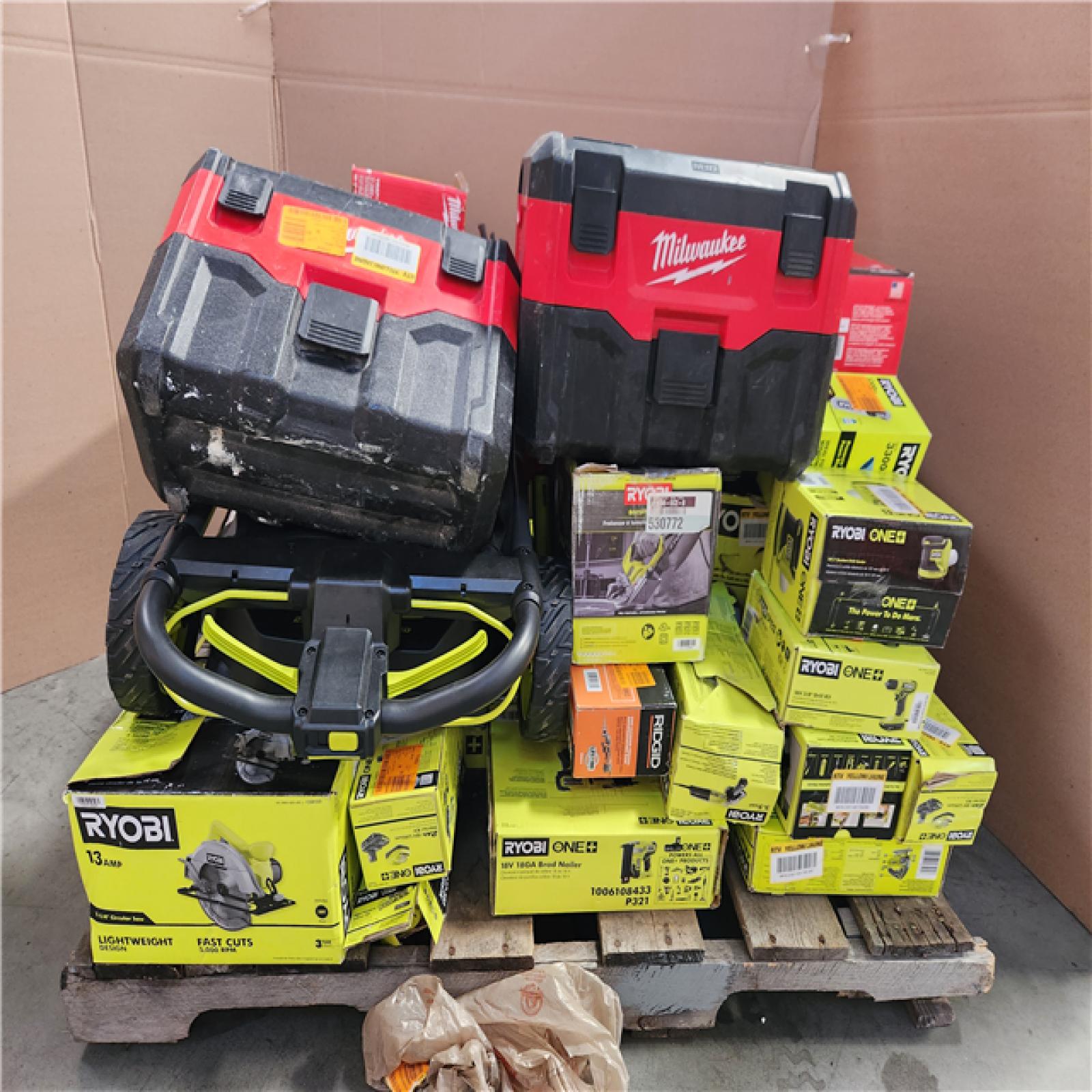 CALIFORNIA AS-IS TOOL PALLET