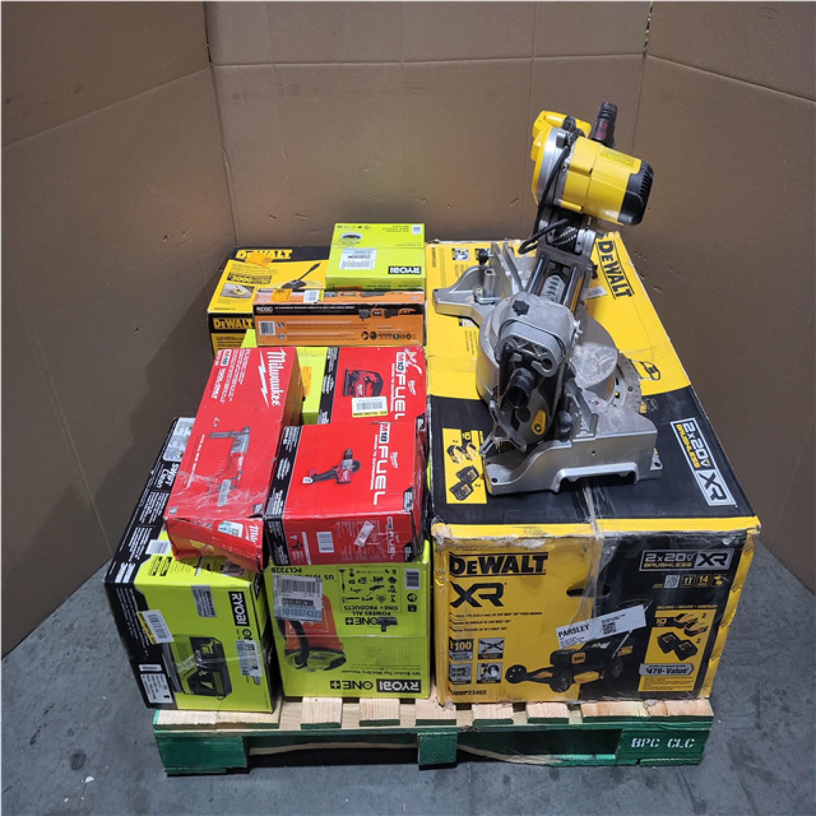 CALIFORNIA AS-IS TOOL PALLET