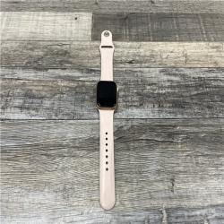 AS-IS Apple Watch SE (GPS + Cellular, 40mm) - Gold Case with Pink Sand Sport Band