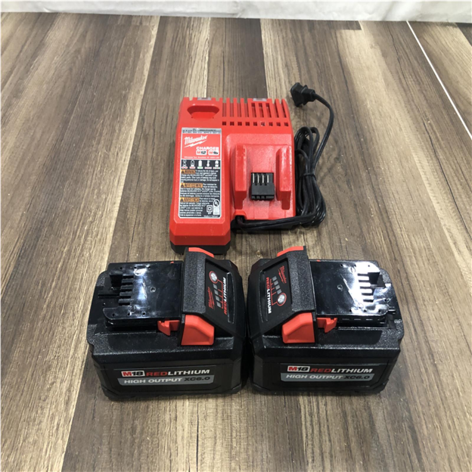 AS-IS Milwaukee 18-Volt Lithium-Ion High Output Starter Kit