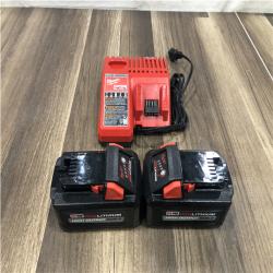 AS-IS Milwaukee 18-Volt Lithium-Ion High Output Starter Kit