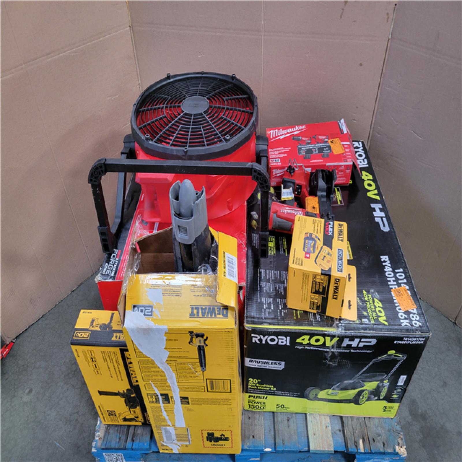 CALIFORNIA AS-IS TOOL PALLET