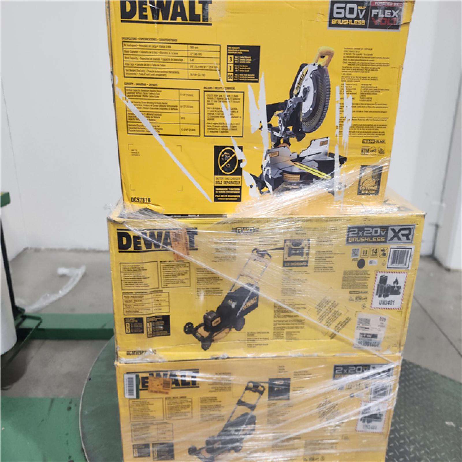 Dallas Location - As-Is DEWALT Tool Pallet