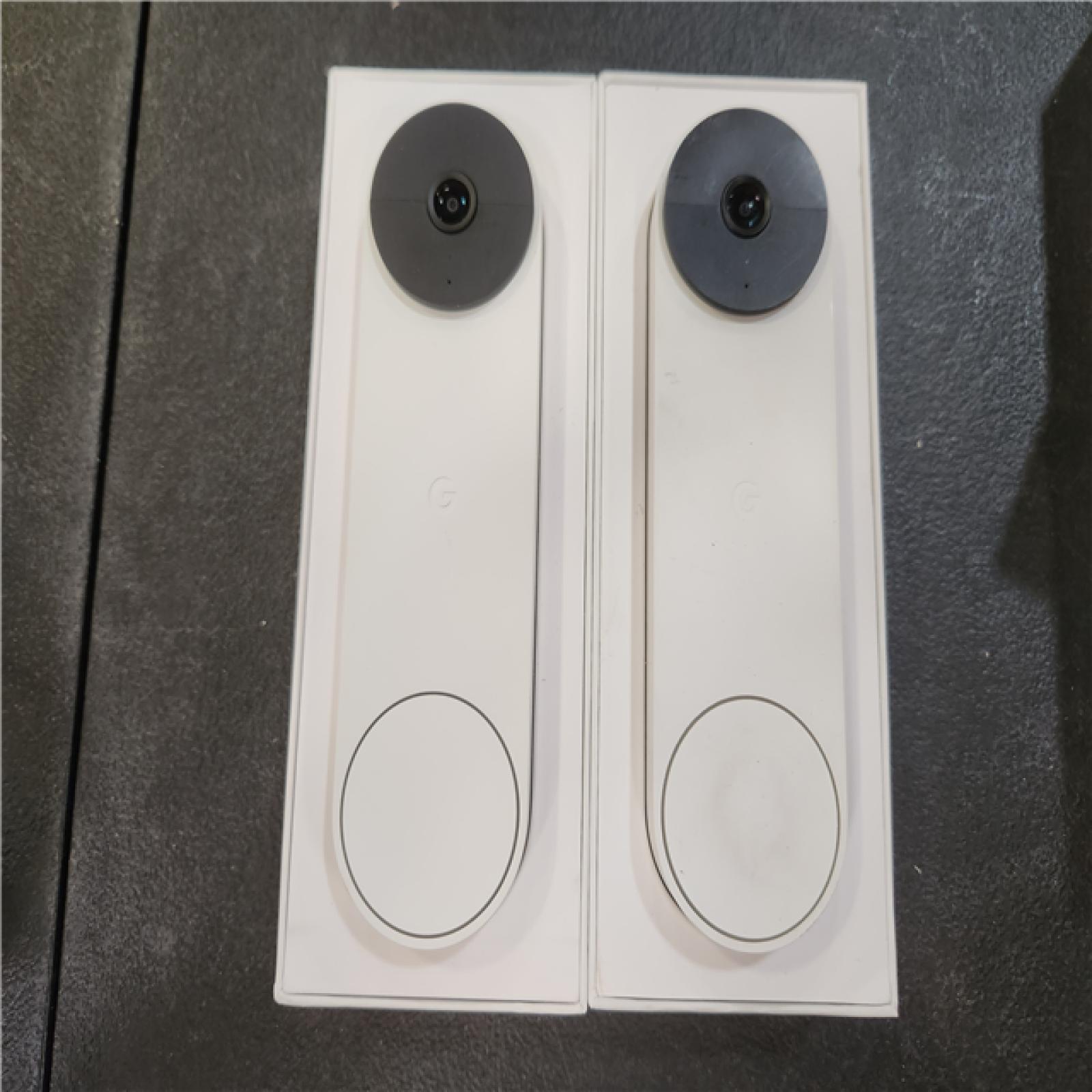 Phoenix AS-IS Google Nest Indoor/Outdoor Wireless Smart Security Camera (Battery) 2-Pack