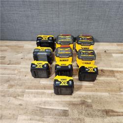 HOUSTON LOCATION - AS - IS DEWALT BATTERY PACK QTY - 10
