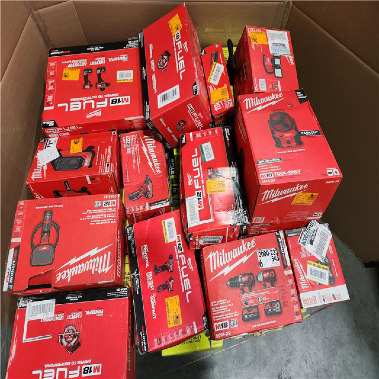 CALIFORNIA  AS-IS TOOL PALLET