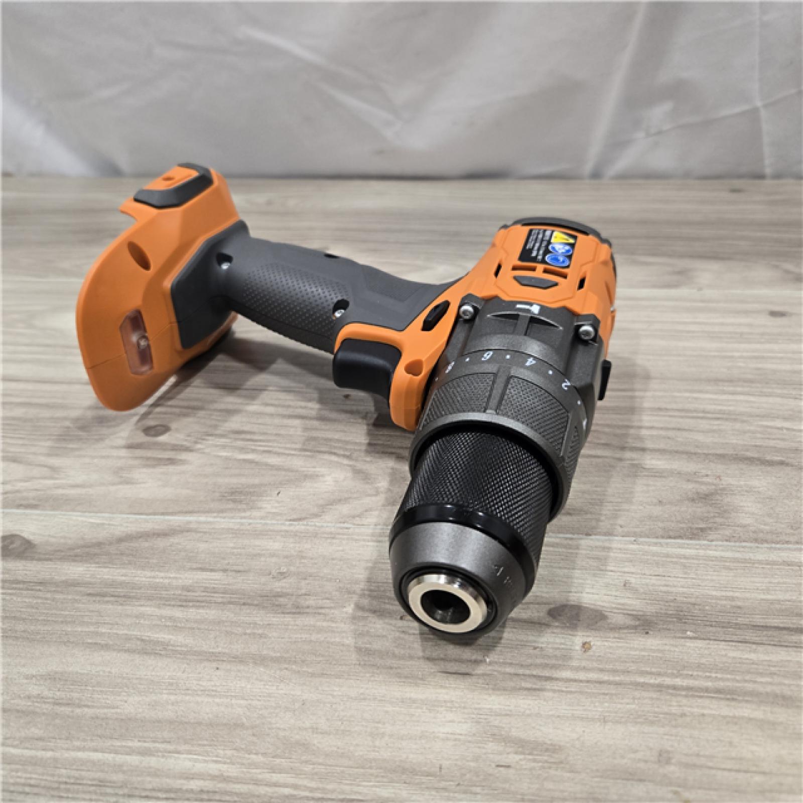 AS-IS RIDGID 18V Brushless Hammer Drill/ Impact Driver Cordless 2-Tool Combo Kit