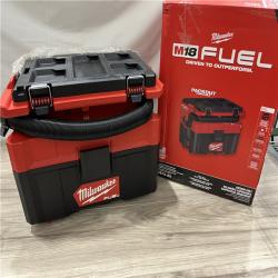 AS-IS Milwaukee FUEL PACKOUT 18-Volt Lithium-Ion Cordless 2.5 Gal. Wet/Dry Vacuum (Vacuum-Only)