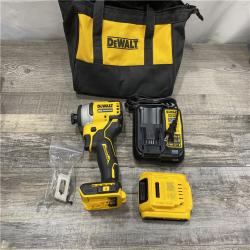 AS-IS DEWALT Atomic 20V Max Lithium-Ion Brushless Cordless Compact 1/4 in. Impact Driver Kit