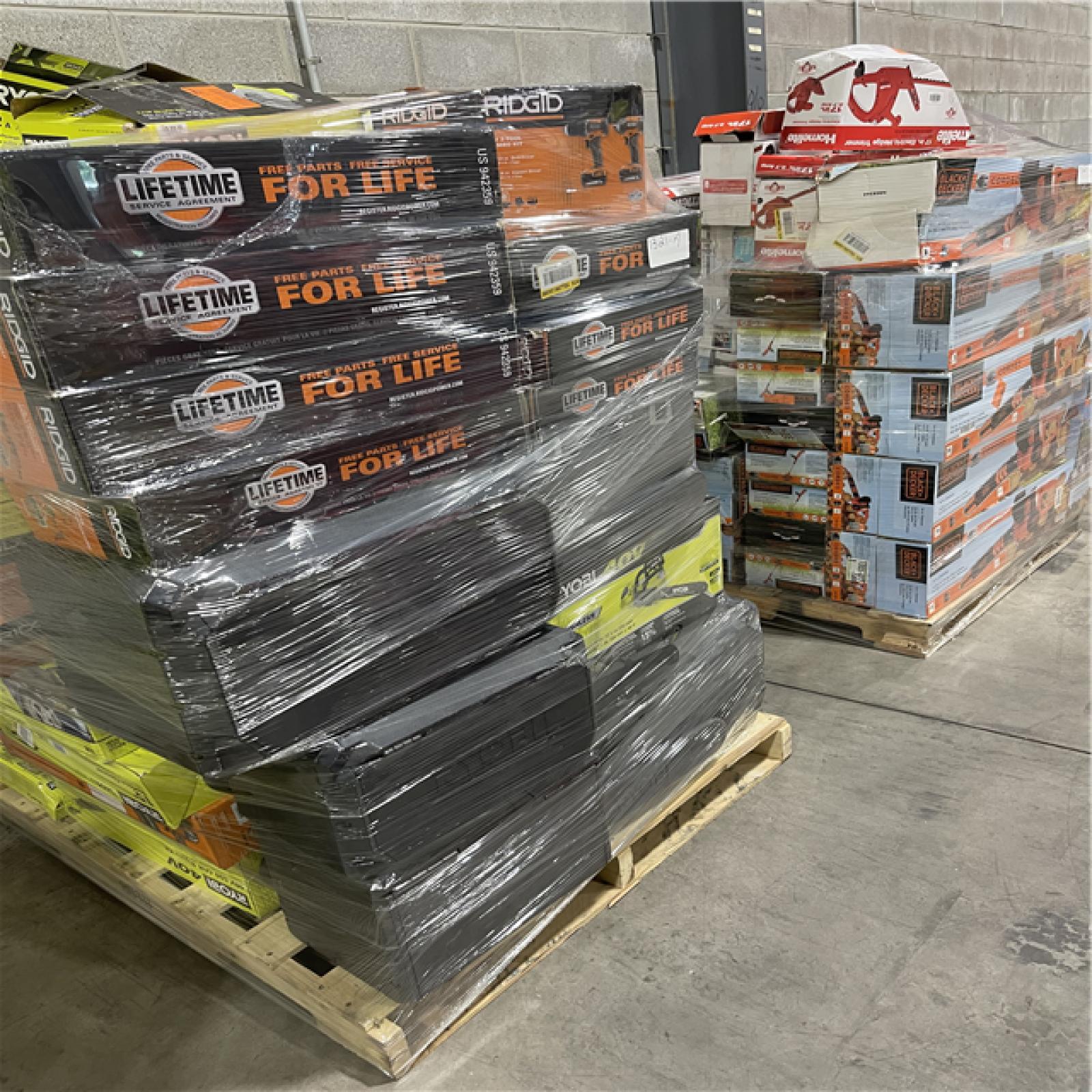 Pittston Location As-Is Power Tools Partial Truckload (5 pallets) 1321-A