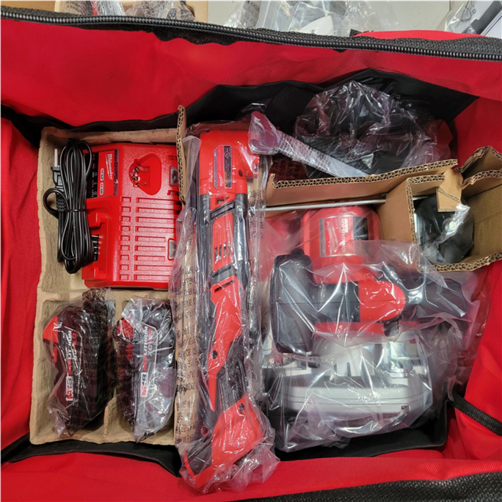 CALIFORNIA AS-IS MILWAUKEE M18 6-TOOL COMBO KIT