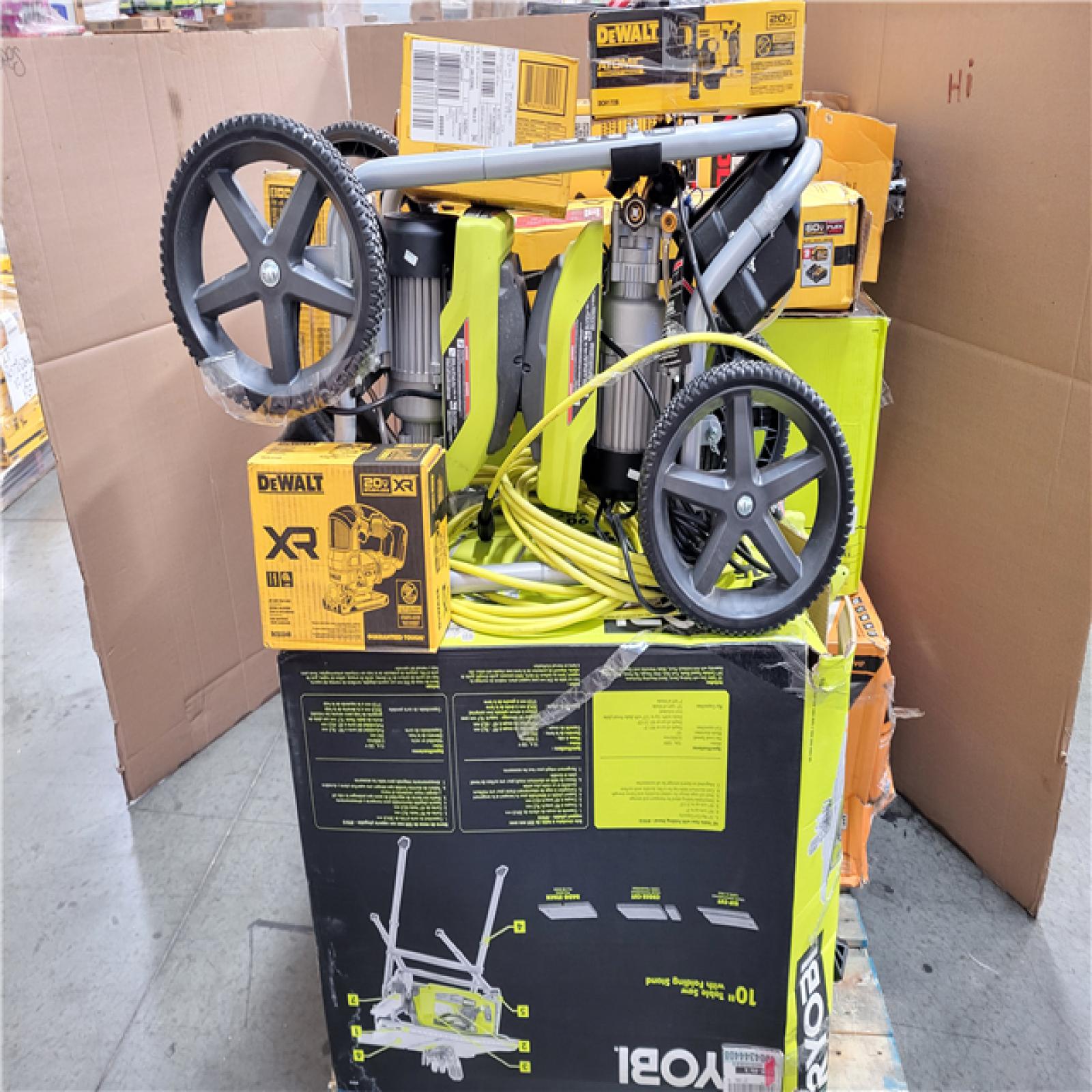 CALIFORNIA AS-IS TOOL PALLET