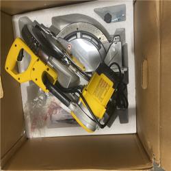 As-Is- DeWalt 15 Amp Corded 12 in. Compound Double Bevel Miter Saw