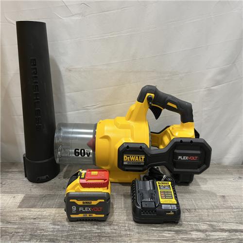 AS-IS DEWALT FLEXVOLT 60V MAX 125 MPH 600 CFM Brushless Cordless Battery Powered Blower Kit
