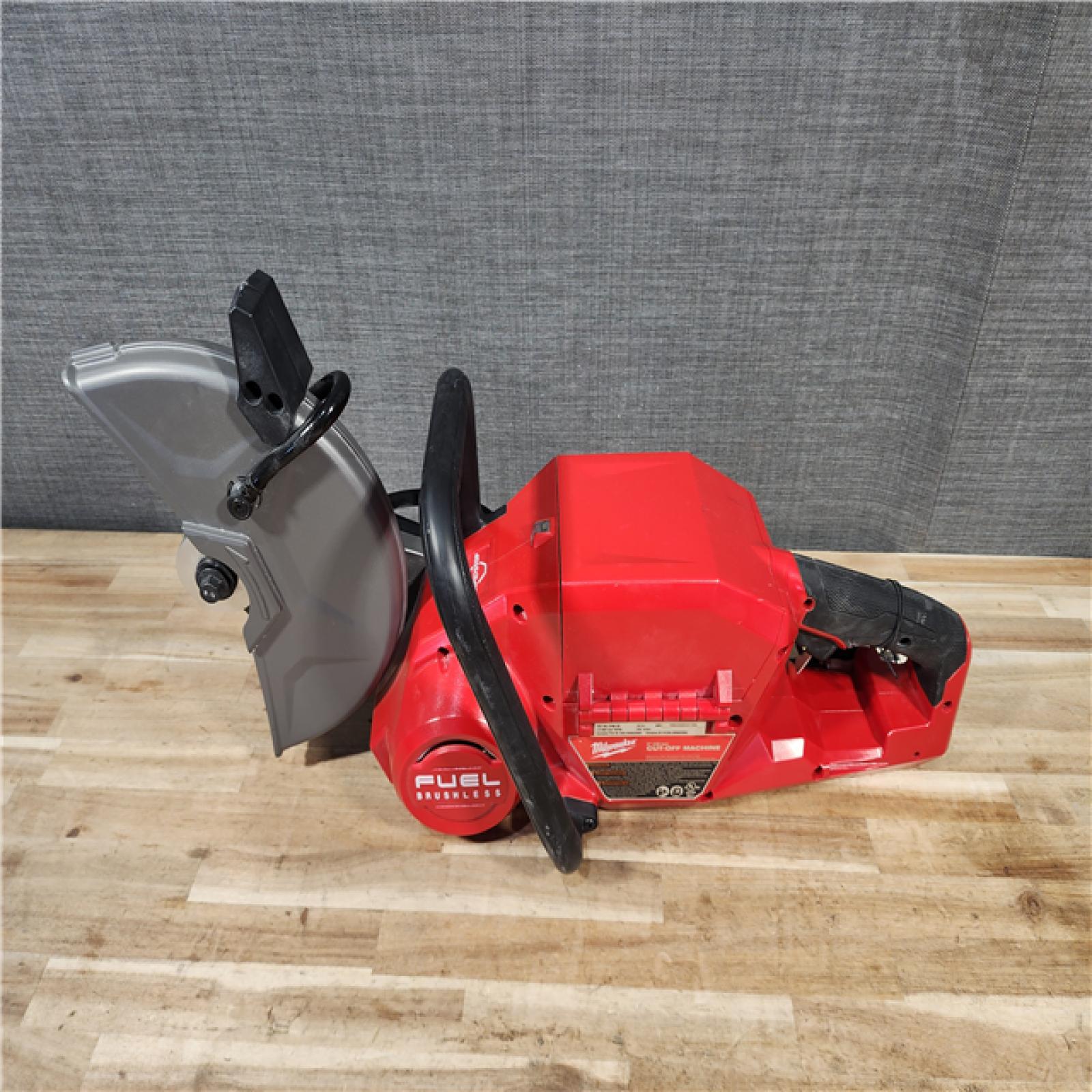 HOUSTON LOCATION - AS-IS Milwaukee FUEL ONE-KEY 18V Lithium-Ion Brushless Cordless 9 in. Cut Off Saw (Tool-Only)