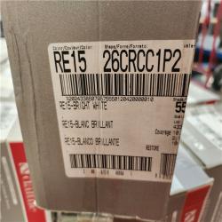 Phoenix NEW Daltile Restore Bright White 2 in. x 6 in. Glazed Ceramic Chair Rail Trim Tile (999 sq. ft./111 case)