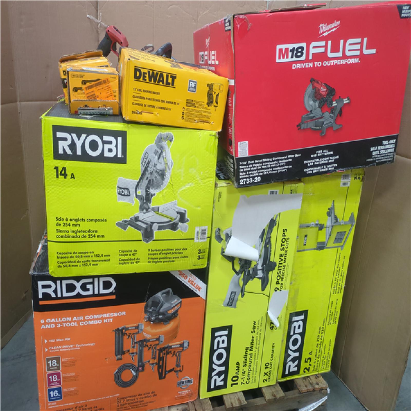 CALIFORNIA AS-IS TOOL PALLET